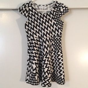 Black and White Dress